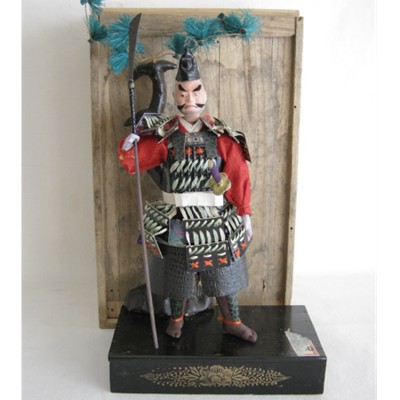 Vintage Japanese Costume Doll, Benkei (#2) Vintage Japanese Costume Doll, Benkei (#2)